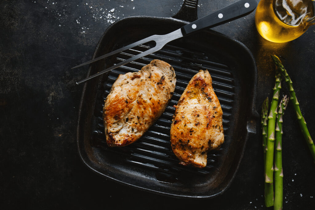 Pollo y proteínas: Un must en tu dieta